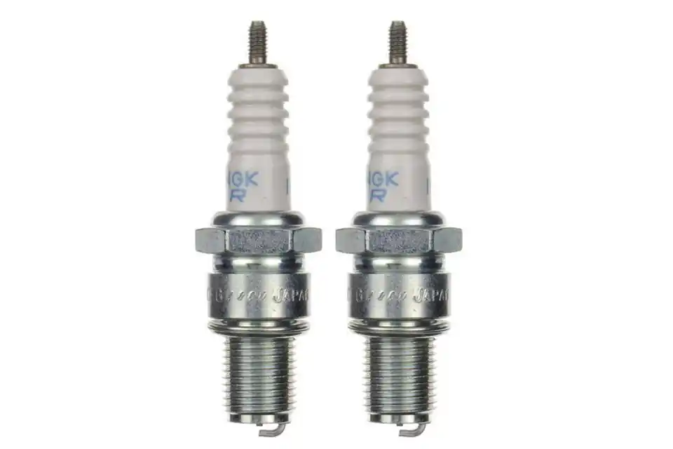 Abverkauf 2x Zündkerze BR10EG Zündkerzen Set 2 Stück für Motorrad