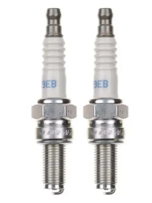 Zertifiziert 2x Zündkerze CR9EB Zündkerzen Set 2 Stück für Roller / Motorrad