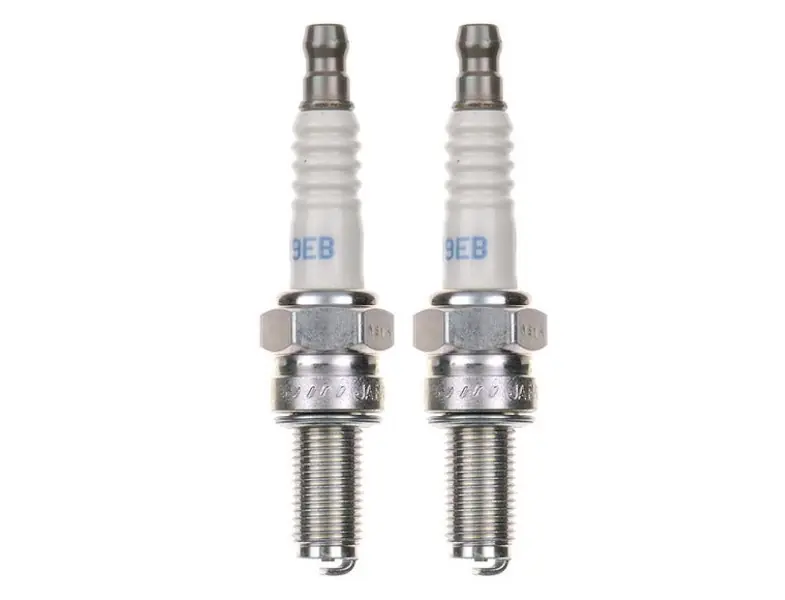 Zertifiziert 2x Zündkerze CR9EB Zündkerzen Set 2 Stück für Roller / Motorrad