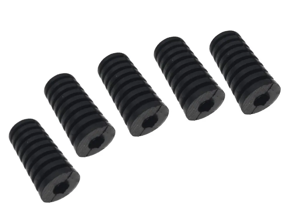 5x Ersatz Schalthebel Gummi Schwarz für Yamaha DT XS XT SR XJ FJ FZ XV Virago Highlight
