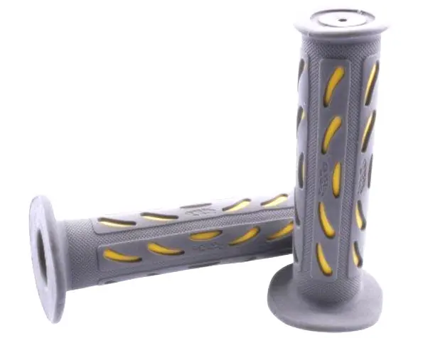 Neue Kollektion Lenker Griffgummis PROGRIP Griffe 724 schwarz gelb Roller Scooter Motorrad