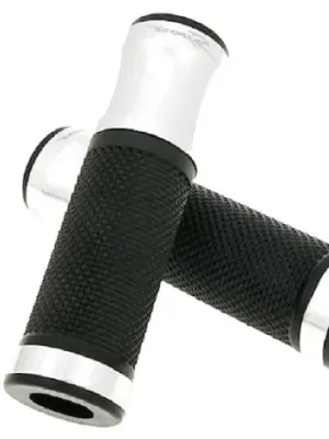 Lenker Griffgummis Griffe CNC Alu Roller Scooter Motorrad Neu
