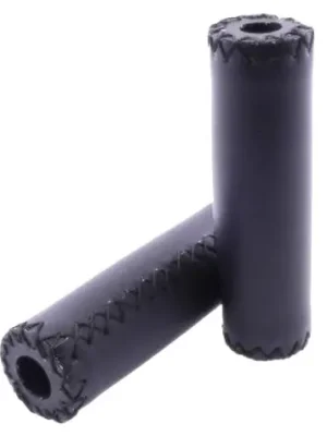 Lenker Griffgummis TUNING Griffe Retro K schwarz Roller Scooter Motorrad Expressversand