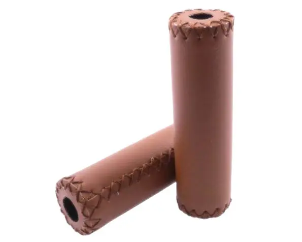 Sonderaktion Lenkergriffe TUNING Griffe Retro K braun 25 und 27 mm Roller Scooter Motorrad