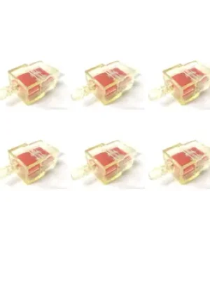 10x Universal 7mm Benzinfilter Kraftstofffilter Eckig Roller Scooter Mofa Moped Mokick Direkt Vom Hersteller