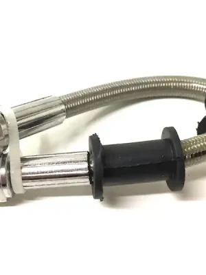 Universal Stahlflex Bremsleitung für Motorrad Roller Quad 25cm vorne Sonderangebot