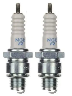 2x Zündkerze NGK BR6HS für Motorrad Preisknaller