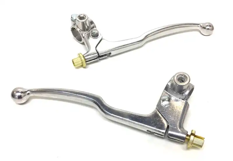 Versand Am Gleichen Tag Bremshebel Kupplungshebel Set für Suzuki TS 50 X TSX schwarz
