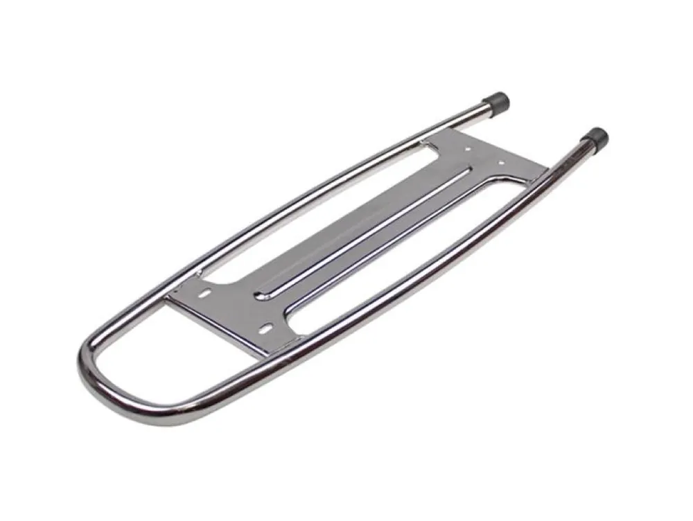 Zertifiziert Gepäckträger Träger Halter Chrom für Peugeot 103 Mofa Moped