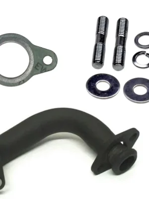 Auspuff Krümmer Dichtung Offen Tuning für Piaggio TPH NRG MC2 Zip Quartz 50 Geprüft