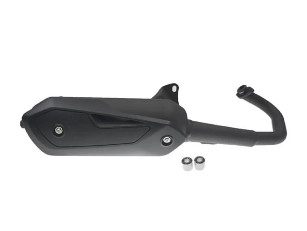 Schnäppchen Auspuff Silent Pro 50cc – für Piaggio Mc2, Mc3, NTT – E-geprüft – leise & leistungsstark