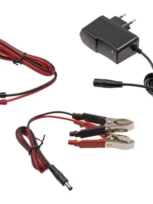 Sonderangebot Batterie Ladegerät 12V 500mA für Roller, Mofa, Motorrad, Auto – Gel, AGM & Bleiakkus