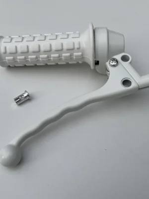 Bestseller Gasgriff + Bremshebel Armatur Weiß passend für Solo 710 712 713 725 726 Mofa DKW KTM NSU
