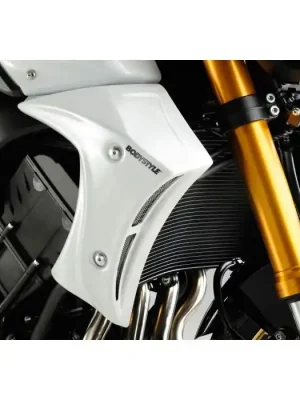 Preis Gesenkt BODYSTYLE Sportsline Kühlerseitenverkleidung weiß Competition White, BWC1 passt für YAMAHA FZ8(10-13)