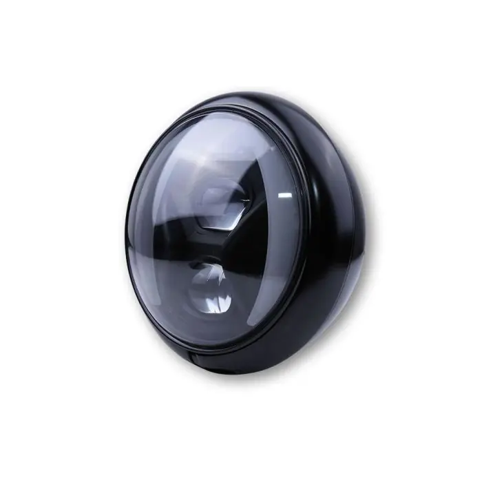 HIGHSIDER 7 Zoll LED Scheinwerfer HD-STYLE TYP 8 mit TFL, Kurvenlicht (Stück) Neue Ware