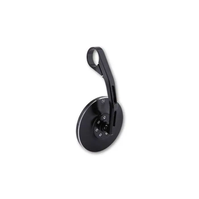 Neue Ware HIGHSIDER Lenkerendenspiegel CONERO 2, schwarz eloxiert (Stück)