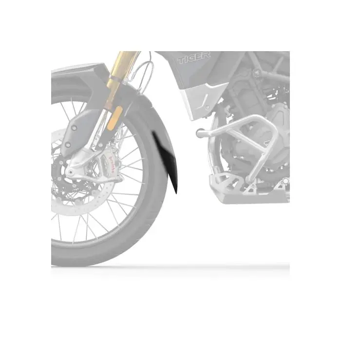 Direkt Vom Hersteller BODYSTYLE Kotflügelverlängerung vorne schwarz-matt passt für TRIUMPH Tiger 900 Rally(20-23)/Tiger 900 Rally(24-24)