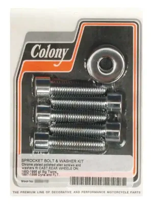 Montagekit Riemenrad Chrom für Harley-Davidson Big Twin 93-08, XL 91-22 Sonderangebot