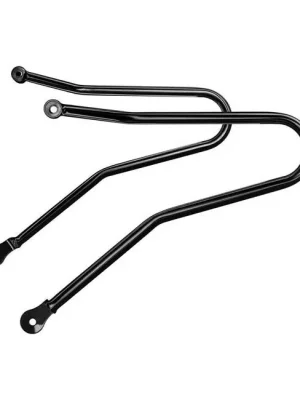 Motone Satteltaschehalter 1 Paar, Schwarz, f. Triumph Bonneville, Thruxton 01-16 Neu