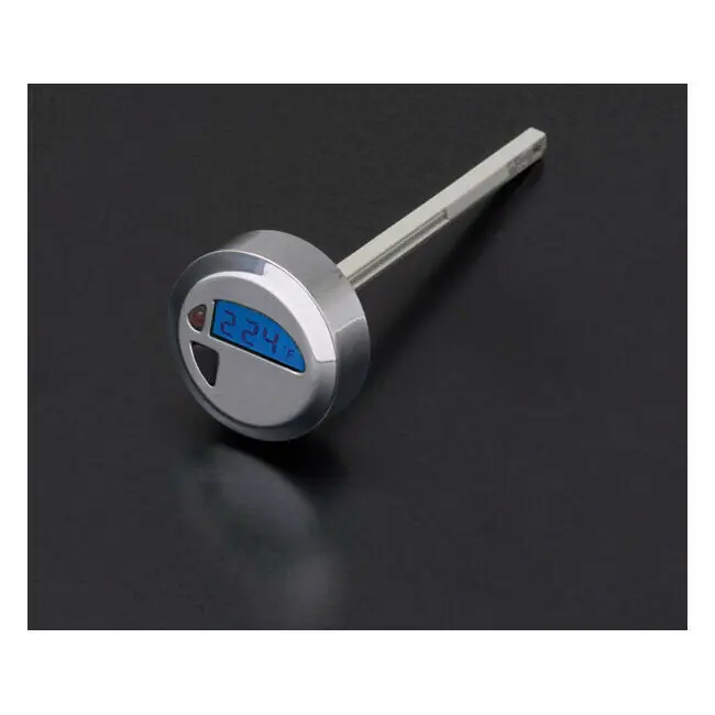 Markenprodukt Ölmessstab digital Thermometer, Chrom für Harley-Davidson Softail 00-17