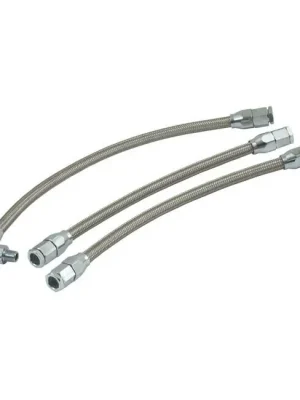 Goodridge Stahlflex Ölleitungskit komplett, für Harley Davidson Fat Boy 92-93 Must-Have