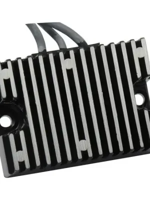 Transpo Lichtmaschinenregler, Schwarz, für Harley-Davidson 76-80 FL, FX Must-Have