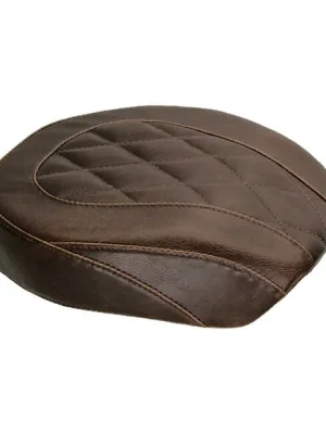 Sale Mustang Wide Tripper Sozius Sitz Pad Diamond Braun f. Harley-Davidson Dyna 06-17