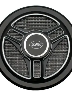 S&S Luftfilter Deckel Tri-Spoke, für Harley-Davidson S&S Super Stock Stealth Angebot