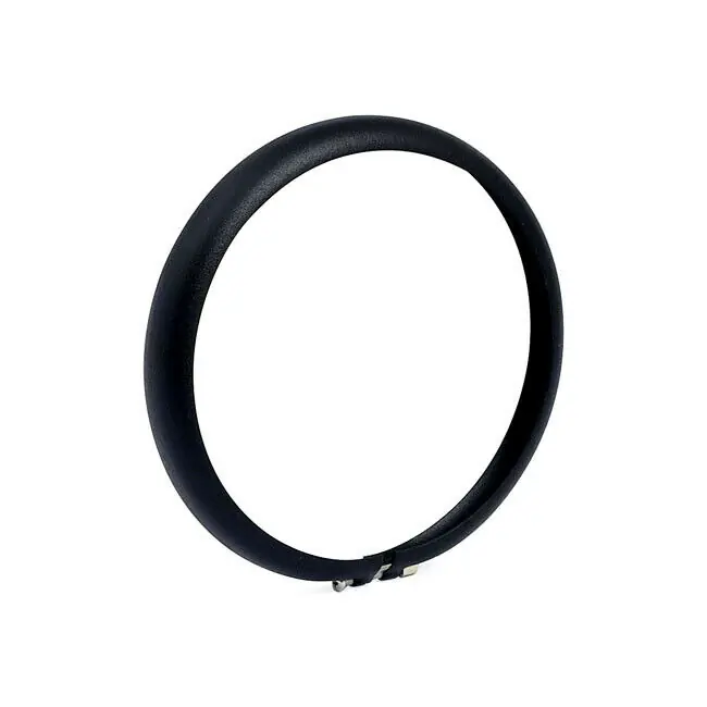 Wochenendangebot Lampenring 5 3/4" Schwarz-Wrinkel f. Harley-Davidson m. Bates Style Scheinwerfer