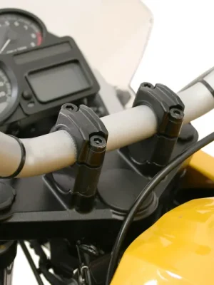 SW-Motech Lenkererhöhung H=27 mm. Silbern. Yamaha FJR 1300 (00-05). Nur Heute