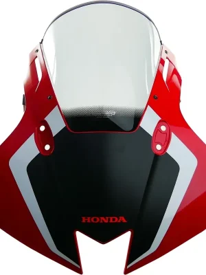 MRA Verkleidungsscheibe Racingscheibe Rot farblos NUR RENNSTRECKE passend für Honda CBR 600 RR - Modelle (2024) Versand Am Gleichen Tag