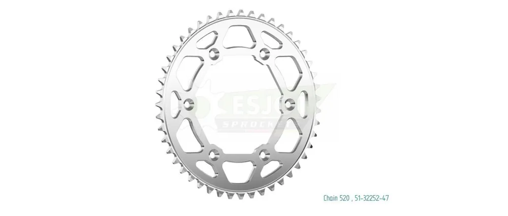 Günstig Piñones de aluminio ESJOT Stark / Ducati