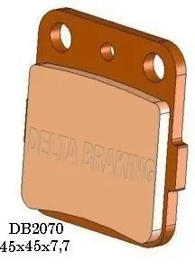 Delta Braking Brake Pads DB2070 MX-D (Heavy Duty) Rear Saisonangebot