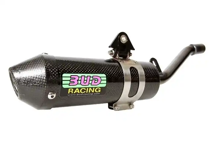 Preisreduziert Silencieux arrière BUD Carbon Kawasaki KX250 (2003-)