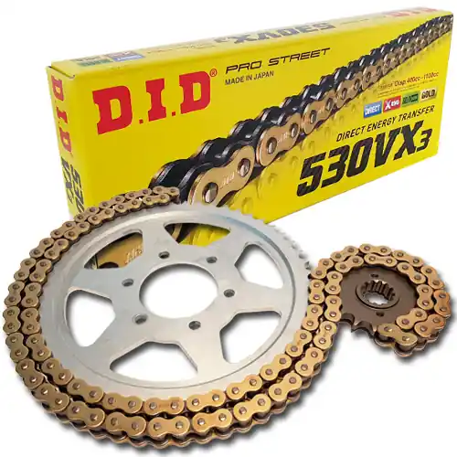 Begrenztes Angebot DID Kettensatz Stahl Ducati SD 900 Darmah (900SD) Bj.1978