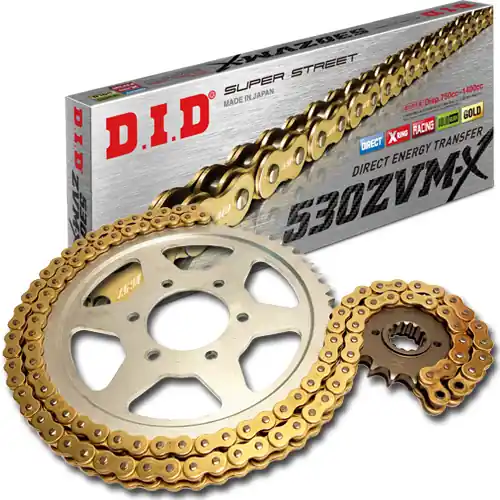 Knallerangebot DID Kettensatz Stahl Triumph Sprint 955 RS Zweiarmschwinge (T695AC) Bj.2002
