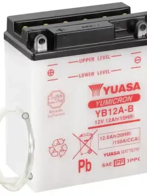 Batterie YUASA YB12A-B (DC) offen ohne Säure Solange Der Vorrat Reicht