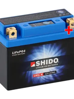 Batterie Shido Lithium LB5L-B / YB5L-B Begrenztes Angebot
