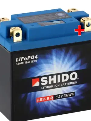 Batterie Shido Lithium LB9-B / YB9-B Top-Seller
