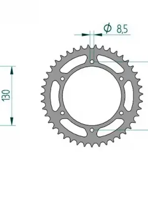 Jetzt Kaufen Kettenrad C50-Stahl