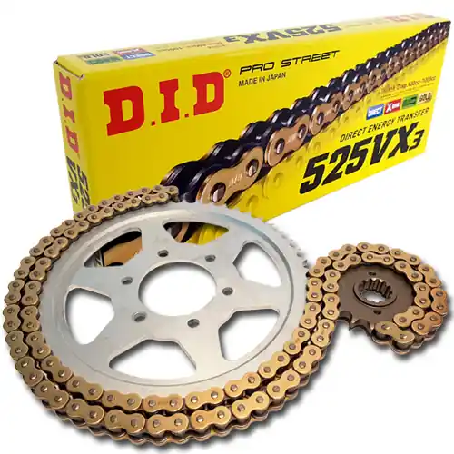 Begrenztes Angebot DID Kettensatz Stahl Honda CB 600 F Hornet (PC36B) Bj.2002